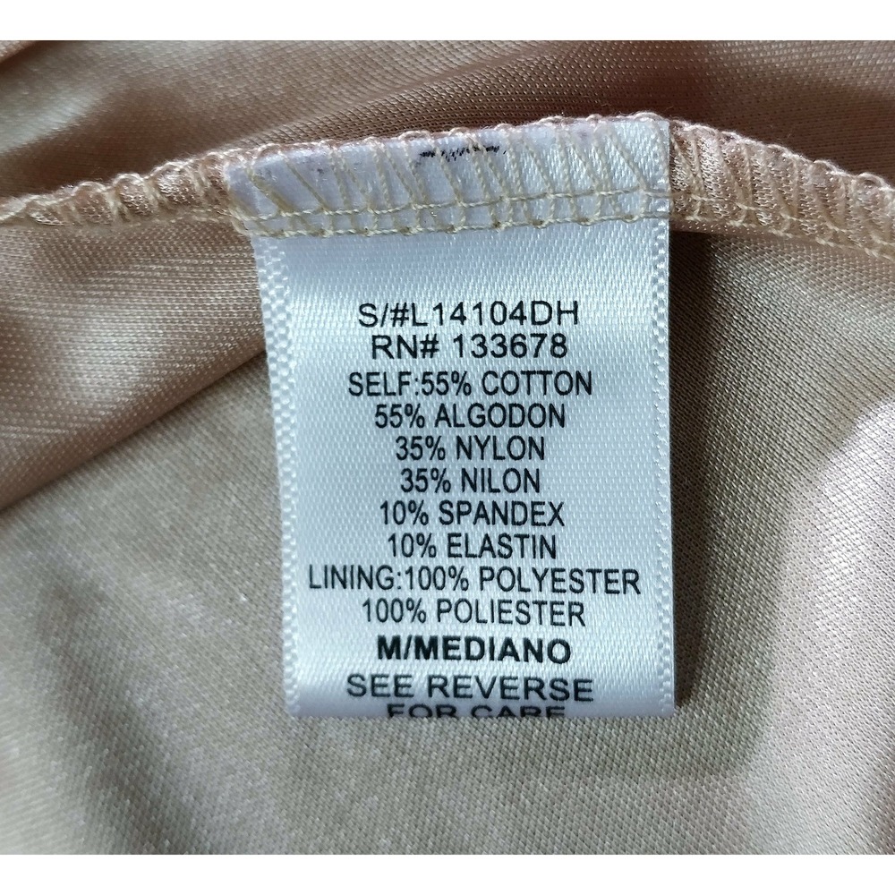 Love‎ Tree Women Dress, Size Medium, black, cotton, nylon, spandex - Picture 5 of 5